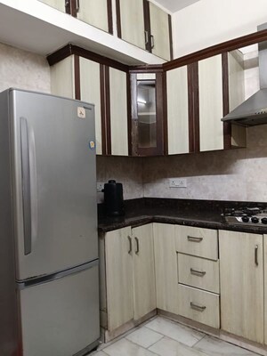 Kitchen in 3 BHK Apartment at Pamposh Enclave – for Rent