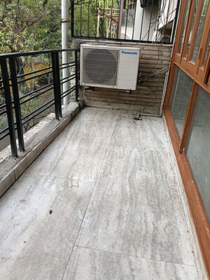 Balcony in 3 BHK Apartment at Pamposh Enclave – for Rent