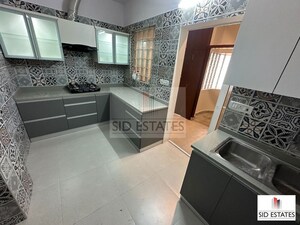 Kitchen in 3 BHK Apartment at Greater Kailash I – for Rent