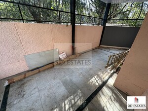 Balcony in 3 BHK Apartment at Greater Kailash I – for Rent