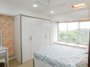 Bedroom in 5 BHK Penthouse at Vijay Kunj CHS, Santacruz East – for Rent