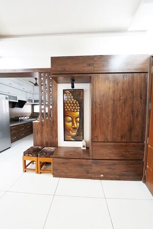 Living Room in 3 BHK Apartment at Motera – for Sale