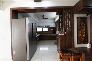 Kitchen in 3 BHK Apartment at Motera – for Sale