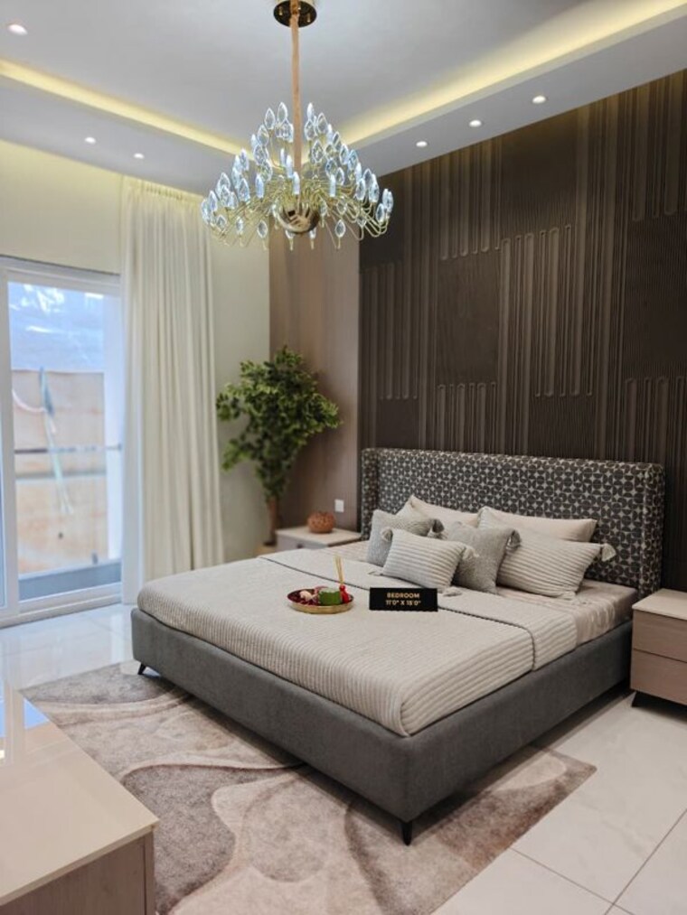 Bedroom, bhayli road 3 Bedroom 1256 Sq.Ft. Apartment In Bhayli Road Vadodara 10614535