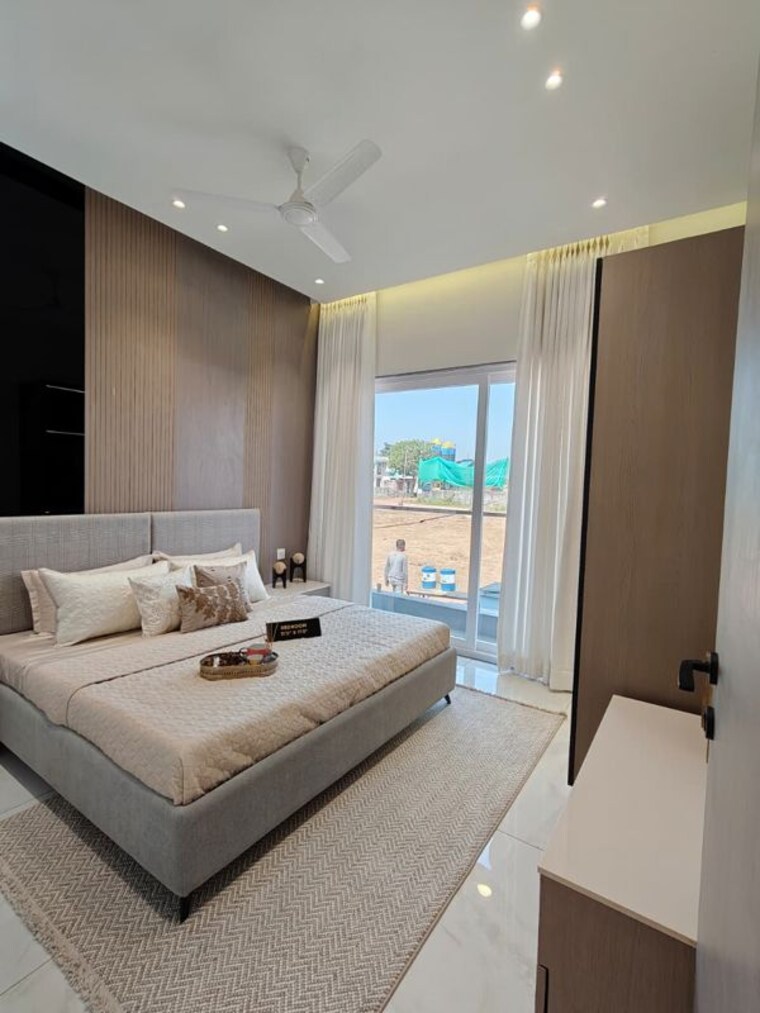 Bedroom, bhayli road 3 Bedroom 1256 Sq.Ft. Apartment In Bhayli Road Vadodara 10614535