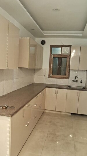 Kitchen in 3 BHK Builder Floor at Rajouri Garden – for Rent