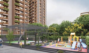 3 BHK Apartment – Exterior View View at Shilp Serene, Shilaj - for Rent