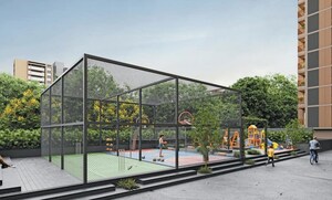 3 BHK Apartment – Exterior View View at Shilp Serene, Shilaj - for Rent
