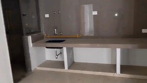Kitchen in 3 BHK Apartment at Shilp Serene, Shilaj – for Rent