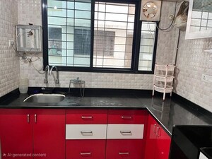Kitchen in 2 BHK Apartment at Shree Anand Royal Castle, Thergaon – for Rent