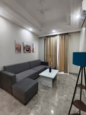 Living Room in 1 BHK Apartment at Saket – for Rent