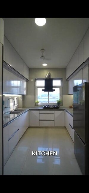 Kitchen in 3 BHK Builder Floor at Sushant Lok ii – for Sale