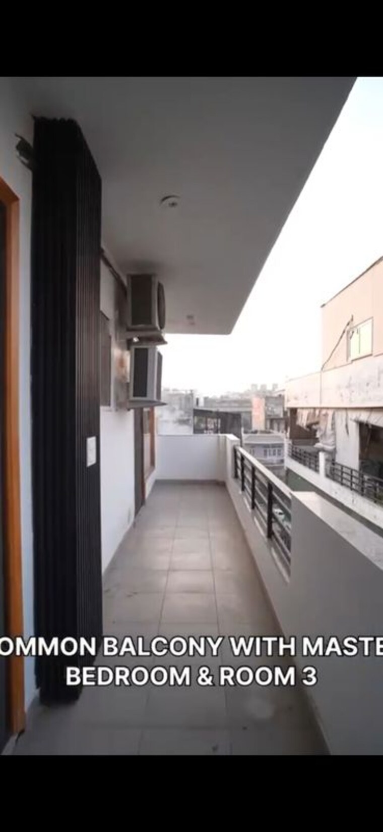 Balcony, sushant lok ii 3 Bedroom 300 Sq.Yd. Builder Floor In Sushant Lok ii Gurgaon 10614506