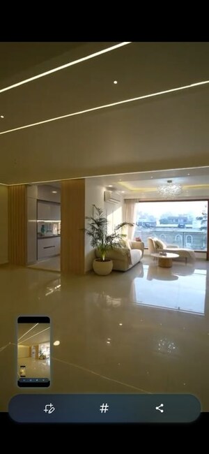 Living Room in 3 BHK Builder Floor at Sushant Lok ii – for Sale