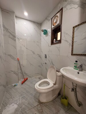 Bathroom in 2 BHK Apartment at Saket – for Rent