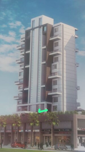 2 BHK Apartment – Exterior View View at Nirman Altius, Kharadi - for Rent