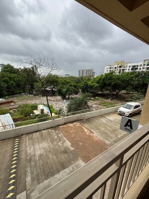 Balcony in 3 BHK Apartment at Shiv Park 59, Wakad – for Sale