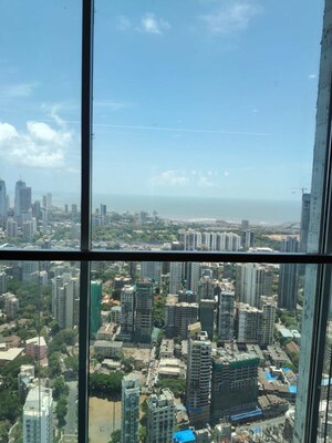 Balcony in 3 BHK Apartment at Marathon Monte South, Byculla West – for Sale