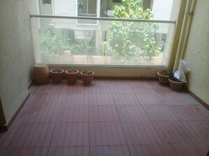 Balcony in 3 BHK Apartment at Lohia Jain Vallonia Apartments, Bavdhan – for Rent