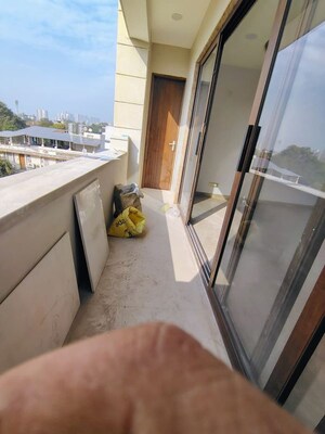 Balcony in 3 BHK Builder Floor at Palam Vihar – for Rent