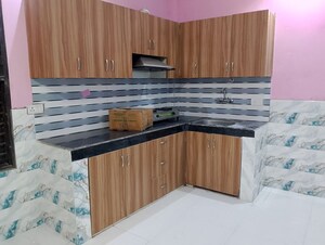 Kitchen in 1 BHK Builder Floor at Laxman Vihar Phase 2 – for Rent