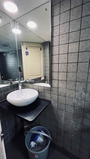 Bathroom in 1 BHK Apartment at Mahim West – for Rent