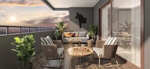 Living Room in 3 BHK Apartment at Assetz Sora And Saki, Marenahalli – for Sale