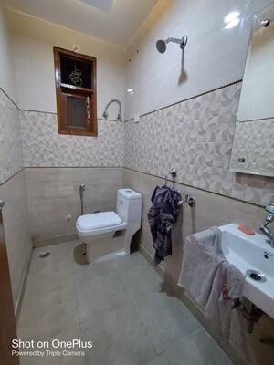 Bathroom in 2 BHK Builder Floor at Bhagwati Garden – for Sale