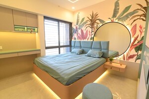 Bedroom in 2 BHK Apartment at Ten United Athashri, Dhanori – for Rent
