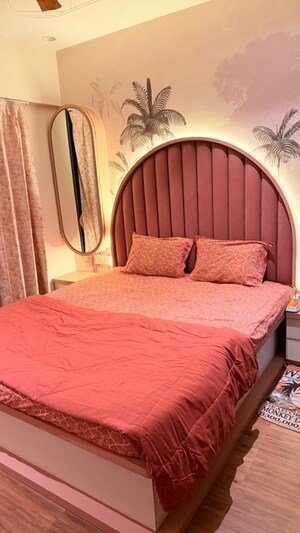 Bedroom in 2 BHK Apartment at Ten United Athashri, Dhanori – for Rent