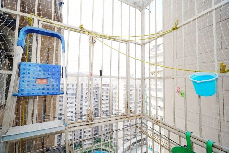Balcony, ajnara-grand-heritage 3 Bedroom 1395 Sq.Ft. Apartment In Sector 74 Noida 10614753