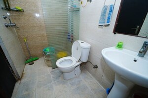 Bathroom in 3 BHK Apartment at Ajnara Grand Heritage, Sector 74 – for Sale
