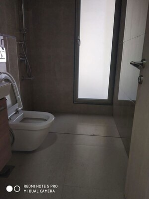 Bathroom in 3 BHK Apartment at Sheth Polaris, Goregaon West – for Rent
