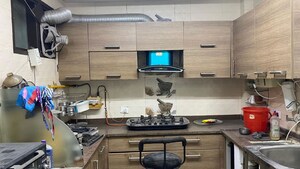 Kitchen in 3 BHK Builder Floor at Rajouri Garden – for Rent