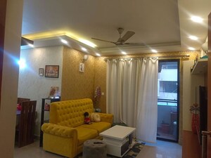 Living Room in 3 BHK Apartment at Provident Harmony, Thanisandra Main Road – for Rent
