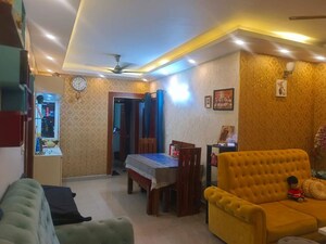 Living Room in 3 BHK Apartment at Provident Harmony, Thanisandra Main Road – for Rent