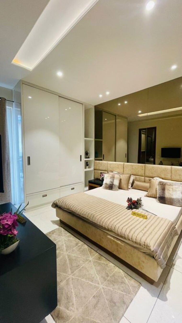 Bedroom, allwin-el-spazia 3 Bedroom 1400 Sq.Ft. Apartment In Sanauli Zirakpur 10614785