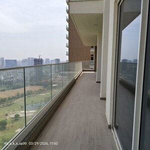Balcony in 4 BHK Apartment at Kalpataru Vista, Sector 128 – for Rent