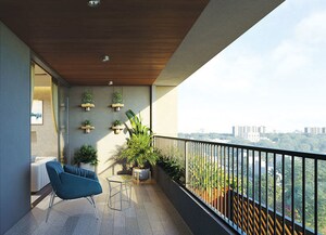 Balcony in 3 BHK Apartment at Science City – for Sale