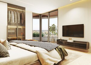 Bedroom in 3 BHK Apartment at Science City – for Sale