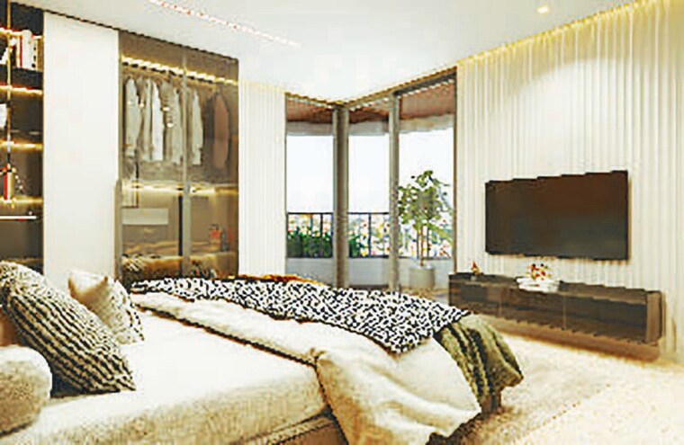 Bedroom, science city 3 Bedroom 308 Sq.Yd. Apartment In Science City Ahmedabad 10614805