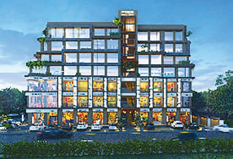 Exterior View, science city 3 Bedroom 308 Sq.Yd. Apartment In Science City Ahmedabad 10614805