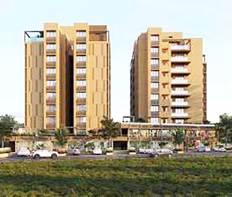 Exterior View, science city 3 Bedroom 308 Sq.Yd. Apartment In Science City Ahmedabad 10614805