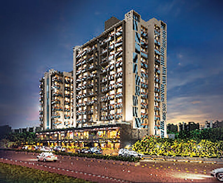 Exterior View, science city 3 Bedroom 308 Sq.Yd. Apartment In Science City Ahmedabad 10614805