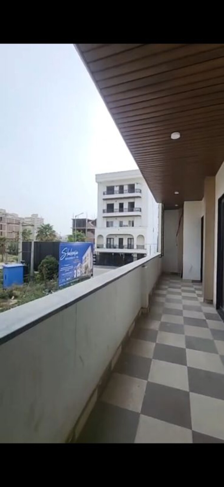 Balcony, ansal-api-esencia 3 Bedroom 270 Sq.Yd. Builder Floor In Sector 67 Gurgaon 10614804