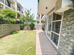 Balcony in 3 BHK Builder Floor at Omaxe Silver Birch, North Mullanpur – for Rent