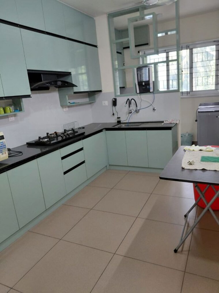 Kitchen, poothole 3 Bedroom 1680 Sq.Ft. Independent House In Poothole Thrissur 10614878