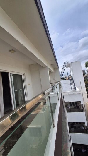 Balcony in 4 BHK Penthouse at Benson Apartments, Benson Town – for Sale