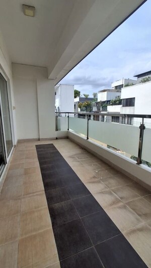 Balcony in 4 BHK Penthouse at Benson Apartments, Benson Town – for Sale