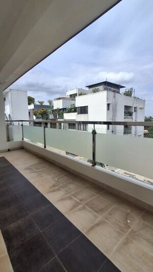 Balcony in 4 BHK Penthouse at Benson Apartments, Benson Town – for Sale